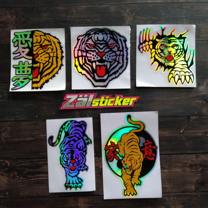 STICKER CUTTING HARIMAU