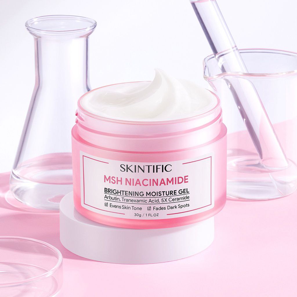 SKINTIFIC MSH Niacinamide Brightening Moisturizer Glowing Moisture Gel 30g / Skintific MSH Niacinamide Brightening Moisture Gel - Skintific Niacinamide Moisturizer