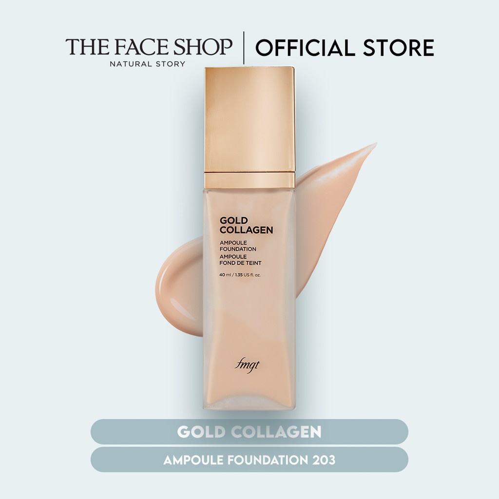 The Faceshop Gold Collagen Ampoulle Foundation SPF30/PA++