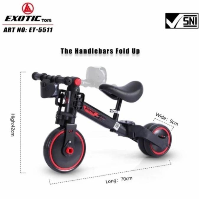 Sepeda Balance Exotic Et-5511 #Original