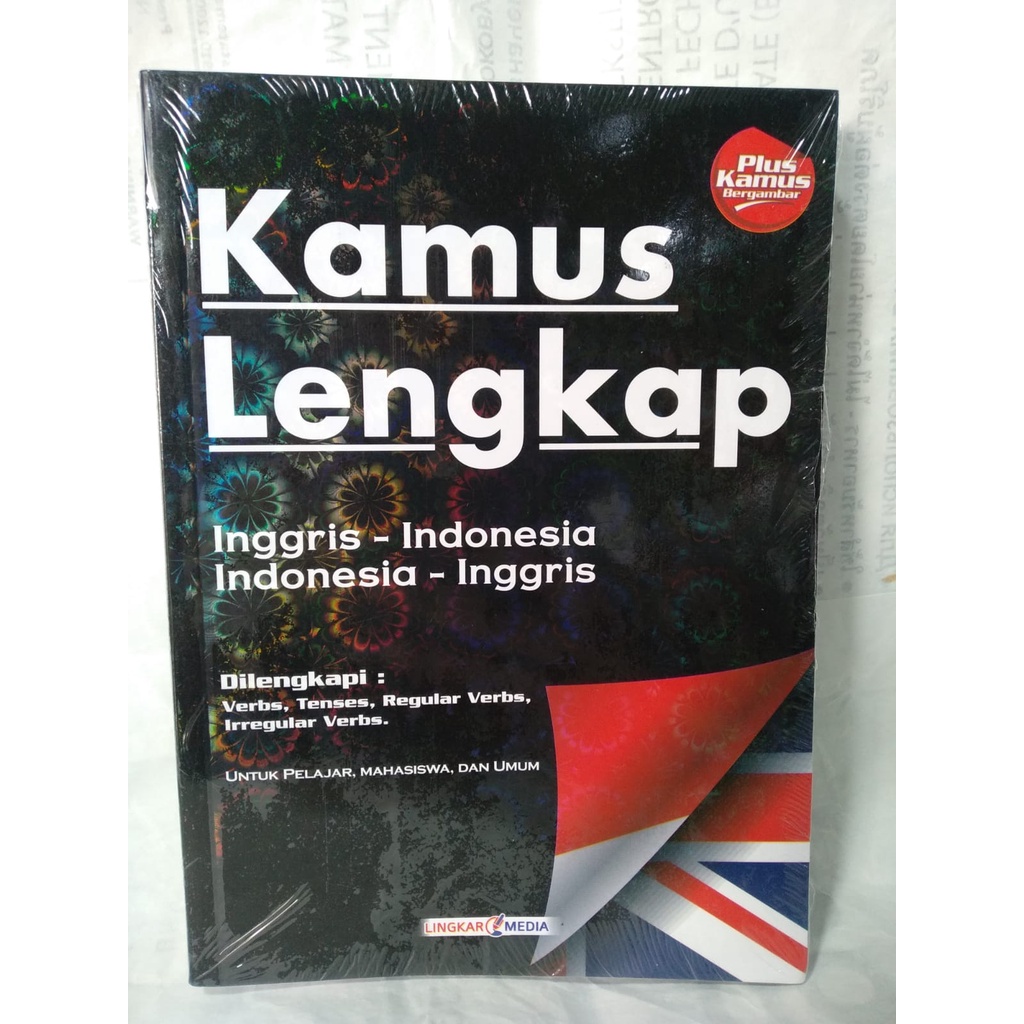 KAMUS LENGKAP (INGGRIS-INDONESIA, INDONESIA-INGGRIS) Plus Kamus Bergambar