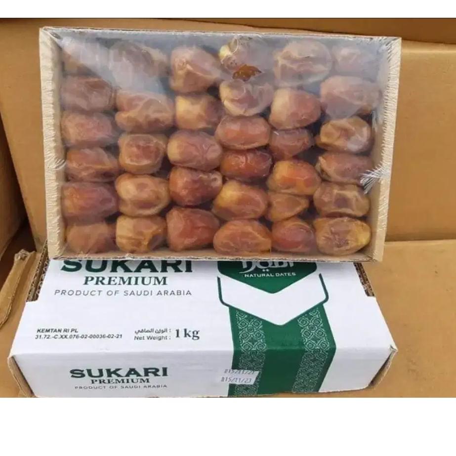 

U7Y♘ Kurma Sukari Amira 1kg Grade A Sukari Premium 1 kg Manis Empuk Model Baru