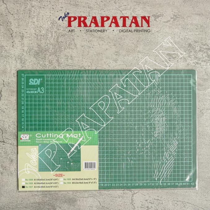 

Terlaris SDI Cutting Mat A3 / Alas Potong A3 Termurah