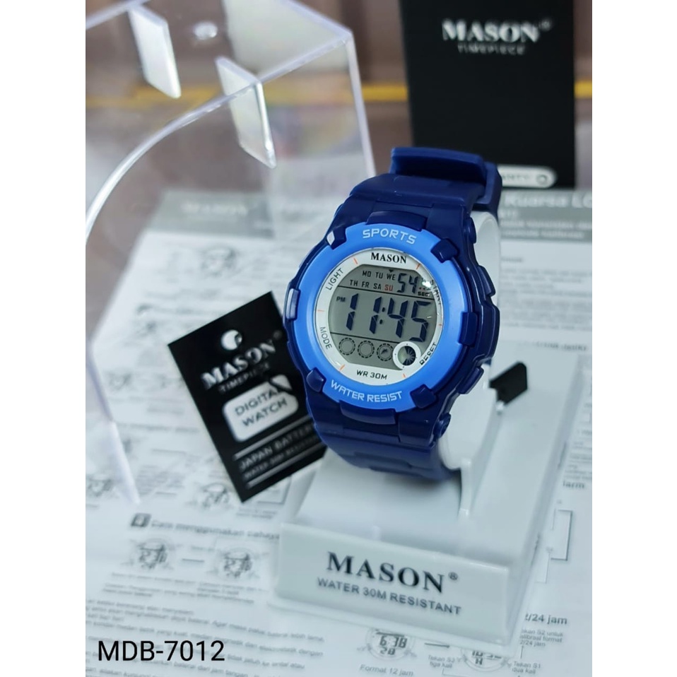 Jam Tangan Pria dan Wanita Mason 7012 Original