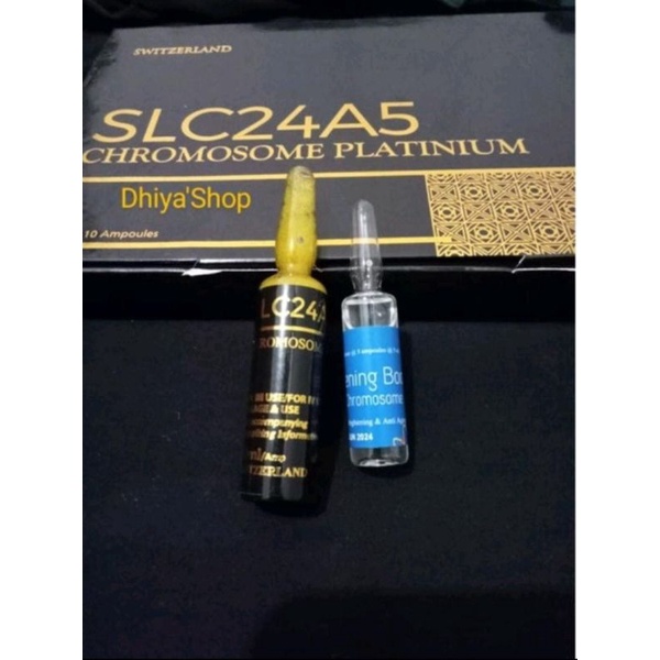 CHROMOSOME SLC34A5 PLATINUM ORI + WHITENING BOOSTER CHROMOSOME (Free Alkes)