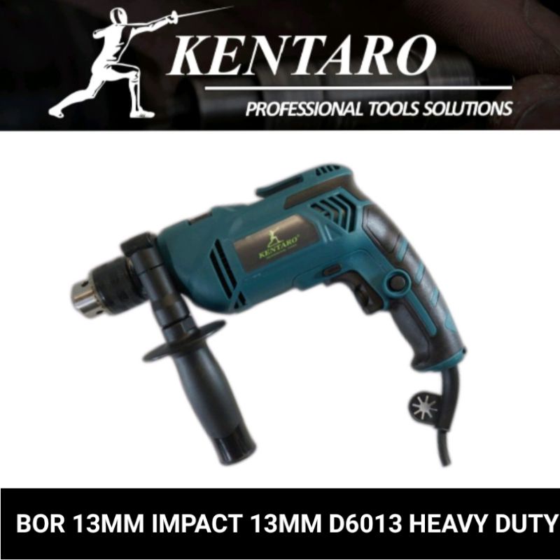 MESIN BOR LISTRIK 13MM IMPACT D6013 HEAVY DUTY KENTARO JAPAN QUALITY