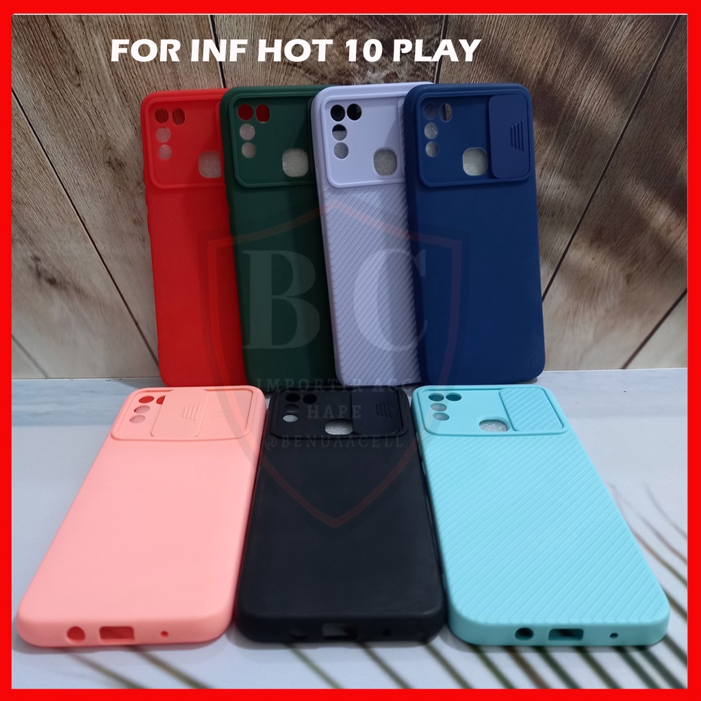 CASE HOT 10P LAY - CASE SLIDE CAMERA INFINIX HOT 10 PLAY INFINIX NOTE 8