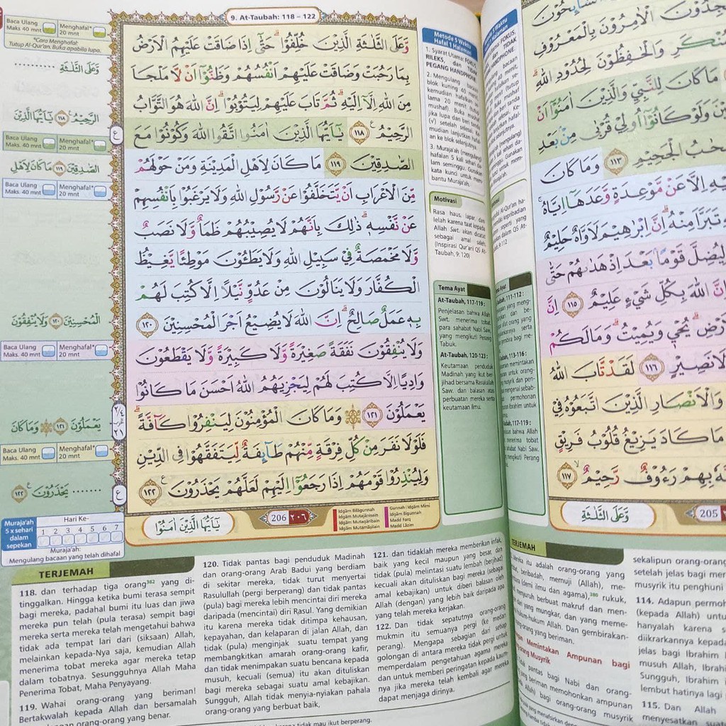 Quran Hafalan Hufaz Milenial Muslimah HC A5 Terjemah