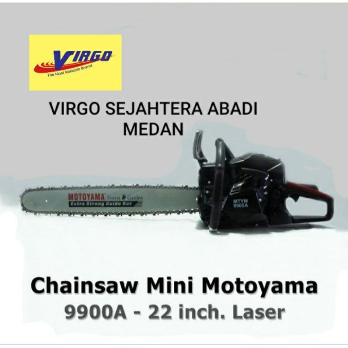 XA905 Motoyama 9900a Black Senso Sinso Chainsaw Chain Saw Potong Kayu
