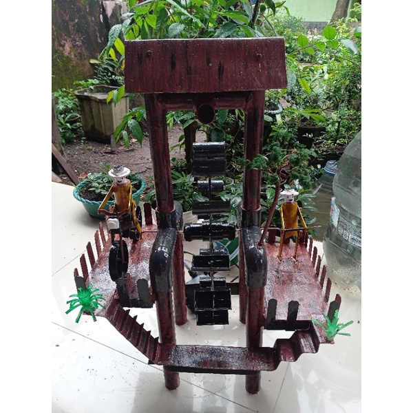 kincir air hiasan kolam mini dan taman