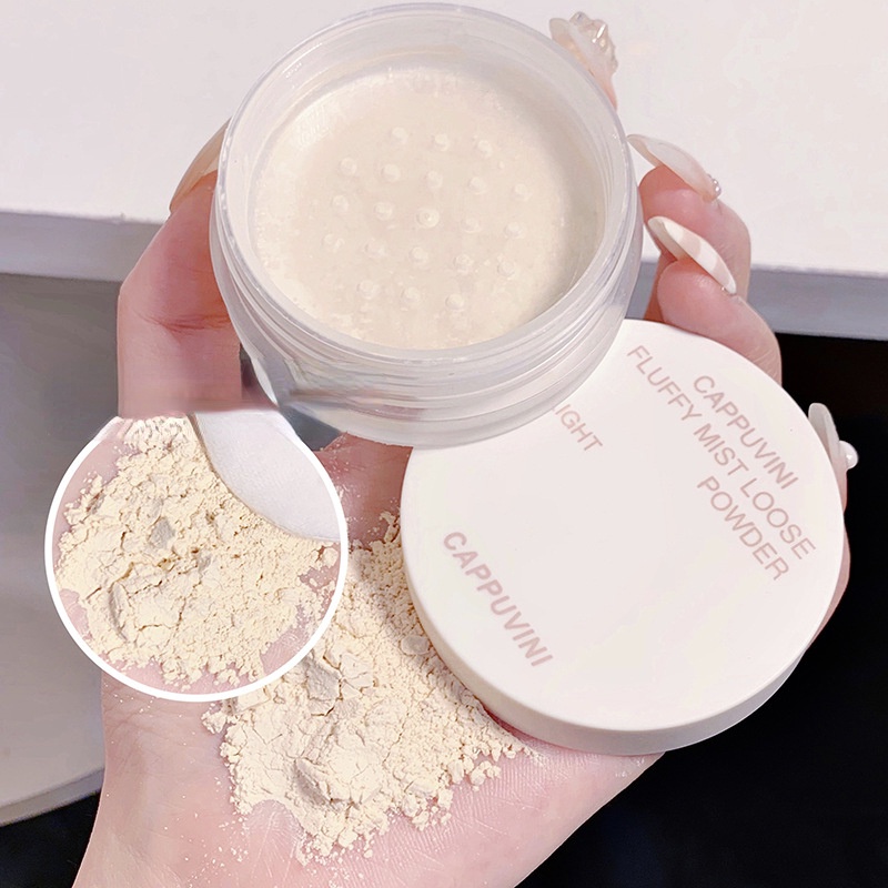 Oil Control Loose Powder Natural Bedak Super Fine Loose Powder - Bedak Tabu