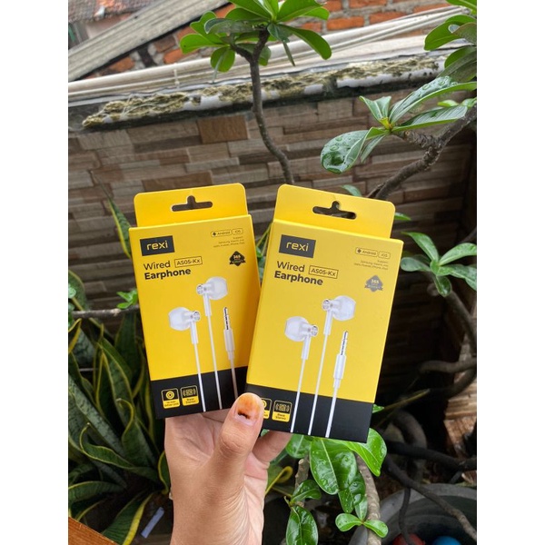 wired Earphone REXI AS05-Kx bass stereo 14mm driver unit