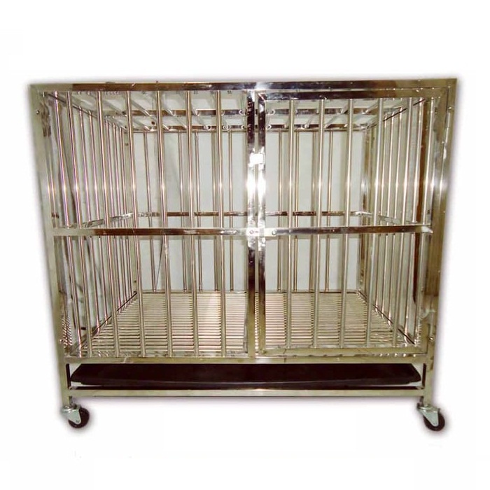 Kandang Anjing Stainless Steel Dog Cage
