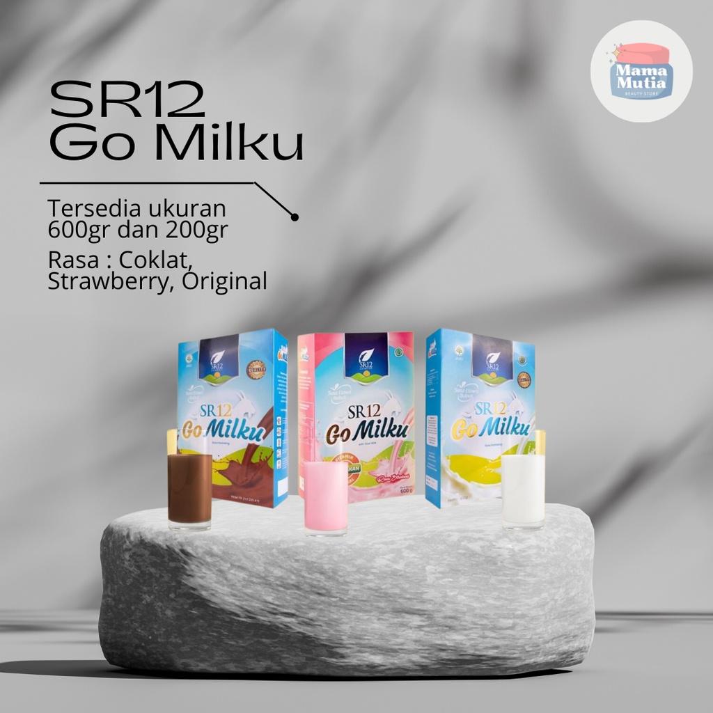 

Go Milku SR12 / Susu Kambing Etawa / Susu Kambing Murni 600gr dan 200gr