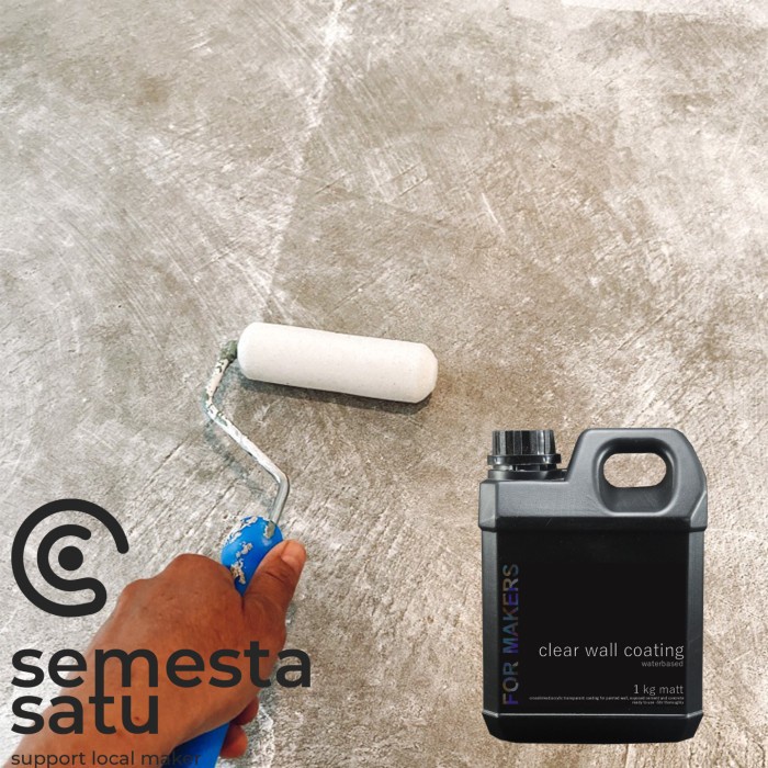 Jual clear wall coating pelapis dinding semen expose cat tembok