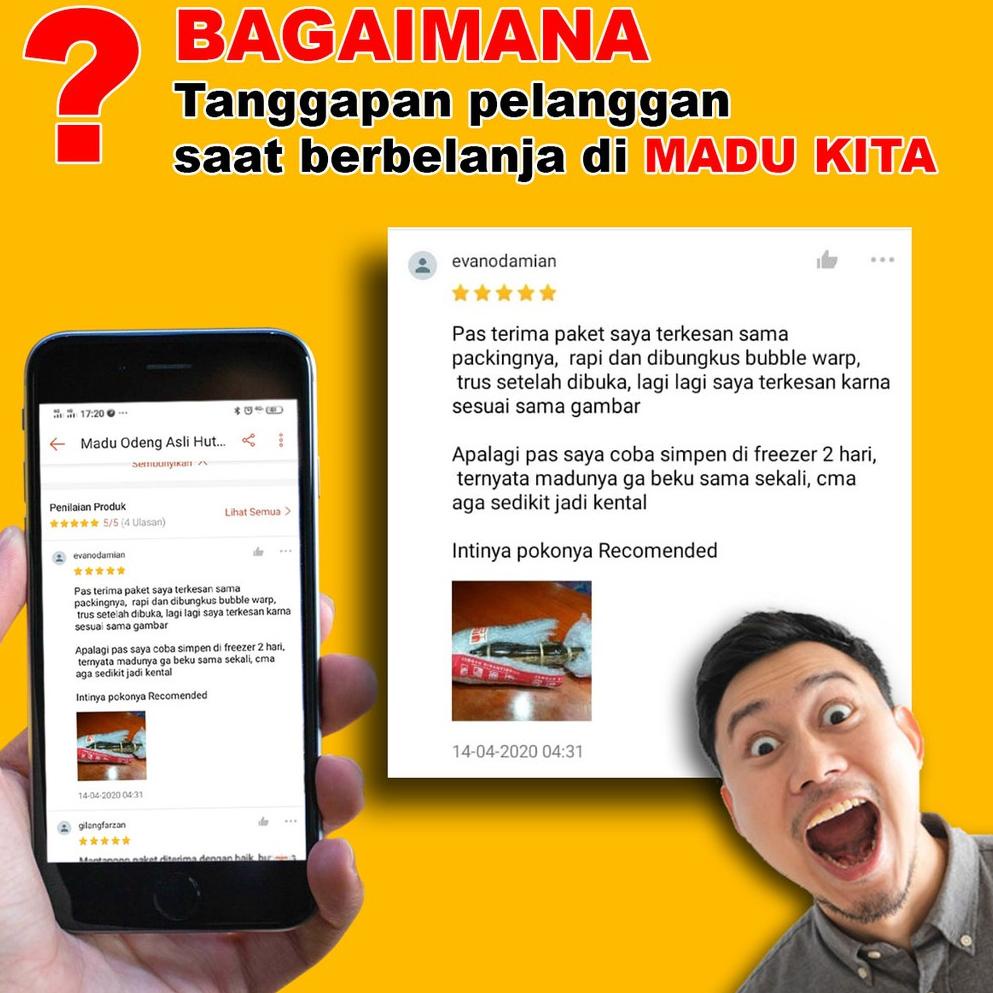 

[KODE PRODUK JSNIP9290] Madu Odeng Asli Hutan - Madu Manis Murni 100% ASLI