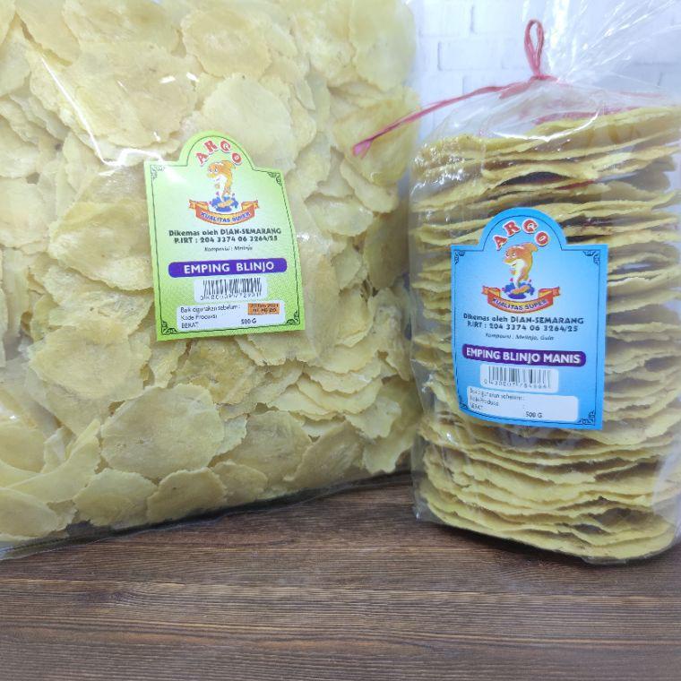 

[R-2-2 ➸] Emping Blinjo Super Spesial / Manis Argo 500gr Remuk-paling laris