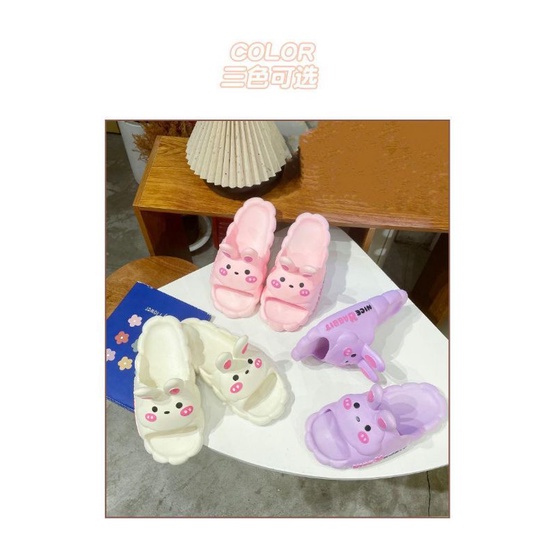 Sandal Slop Kelinci Import High Quality S2