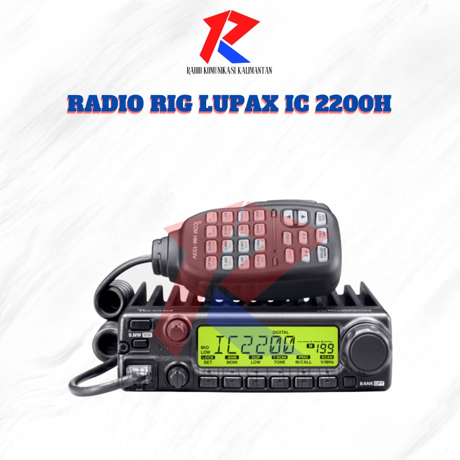 RADIO RIG LUPAX IC 2200H