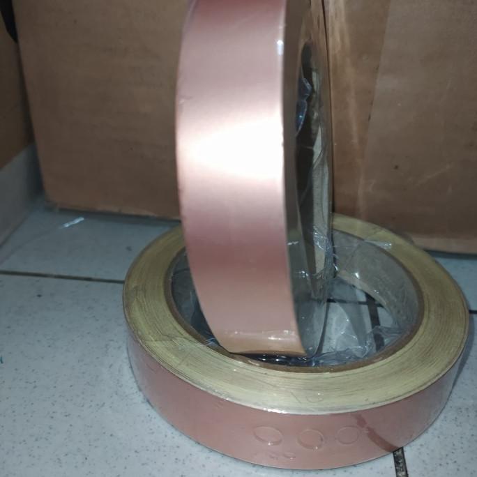 

Lakban Tembaga - coper Tape 20mm - Isolasi Tembaga