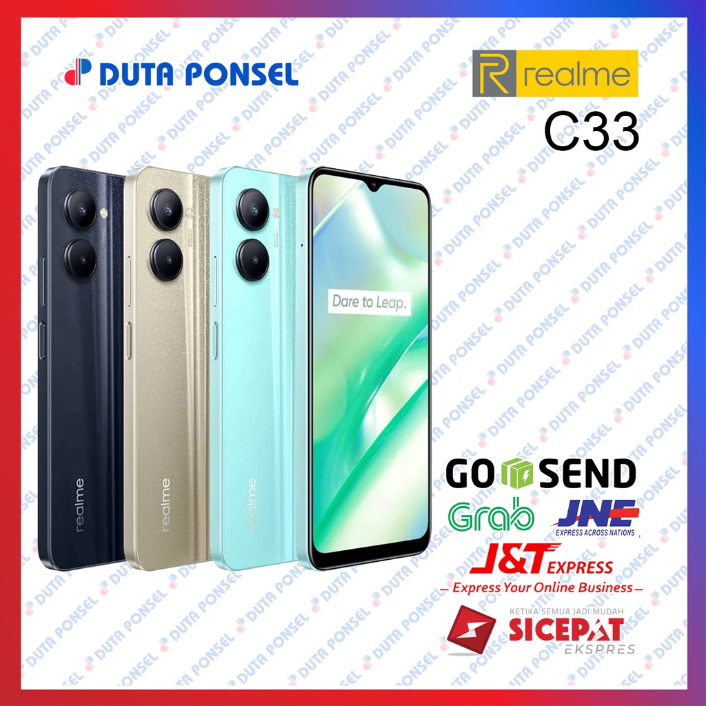 Jual Realme C33 RAM 4/64 GB Garansi Resmi | Shopee Indonesia
