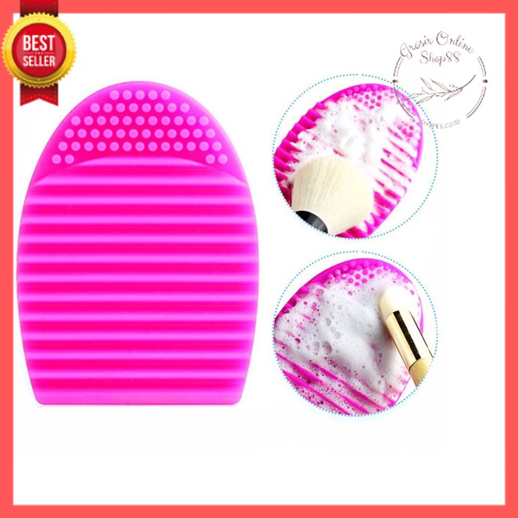 GOS -I112- Pembersih Kuas Makeup - Brush Pembersih Makeup - Egg Brush Cleaning