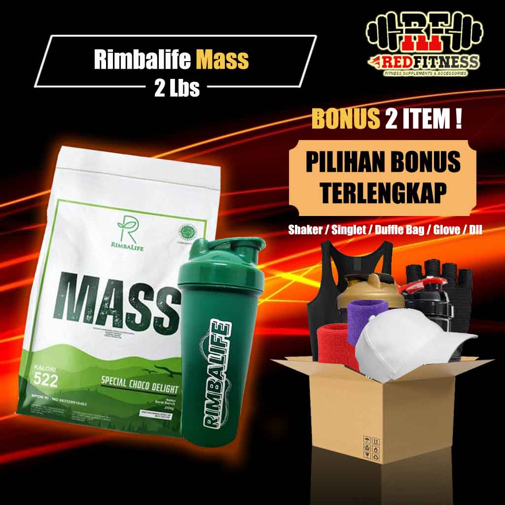 Rimbalife Rimba Mass Gainer 2000gr / 2 Kg (4.4 Lbs) Weight Gainer BPOM