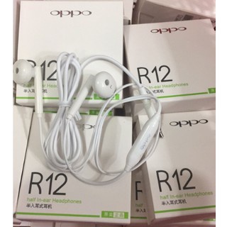 HANDSFREE HEADSET EARPHONE HEDSET R12 BRANDED TERMURAH DAN AWET