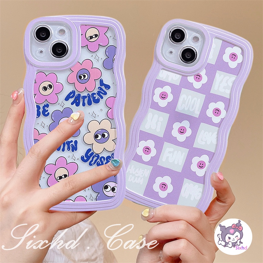 Realme Soft Case Desain Bunga Smiley 50A 50i 6i Untuk C35 C31 C30 C25Y C21Y C15 C12 C11 C25s C21 C20A C17 C3 9Pro + 9i 7i 8i