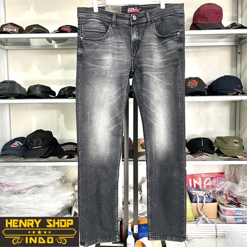 Celana Panjang Jeans CDL Abu by Cardinal Original