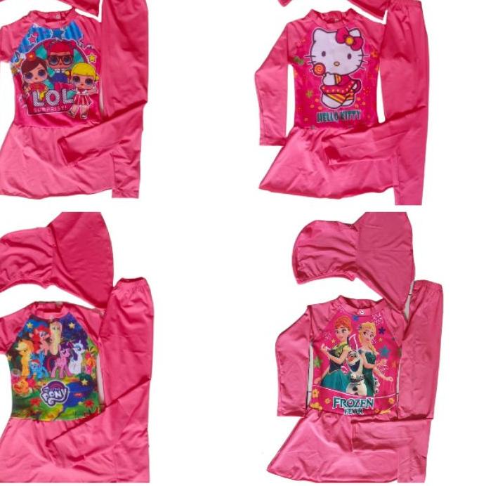 Terjangkau baju renang anak perempuan/pakaian renang anak perempuan/baju renang anak perempuan musli