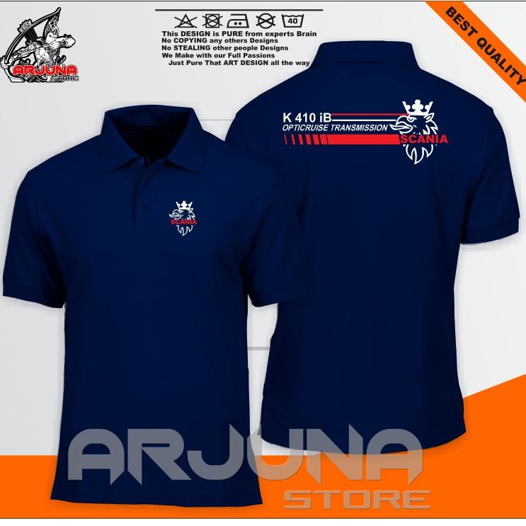 TMM.11De22ғ ‣ POLO SHIRT / KAOS POLO BISMANIA  SCANIA JETBUS