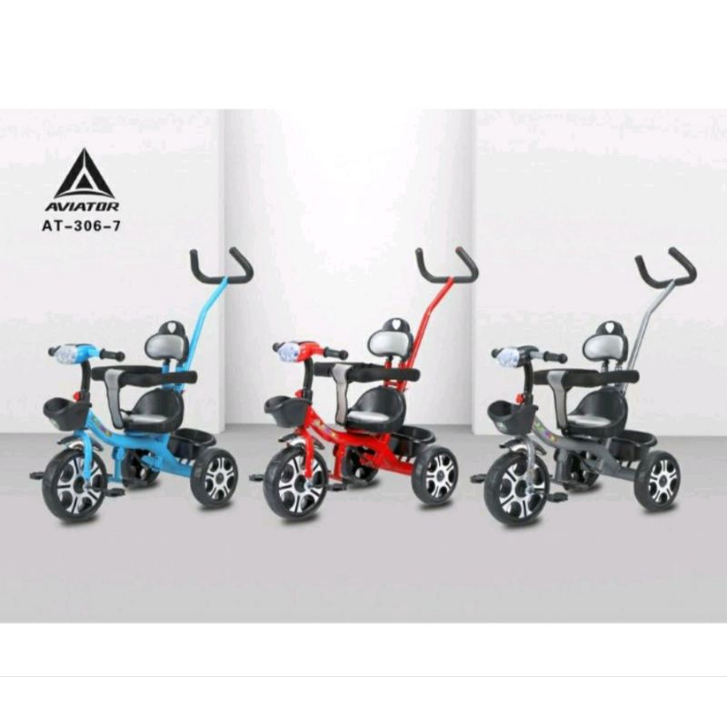 Sepeda Rakit Aviator AT-306 7 Roda 3 Sepeda Anak