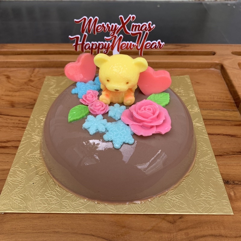 

flower pudding puding bunga hampers gift natal ulang tahun anniversary