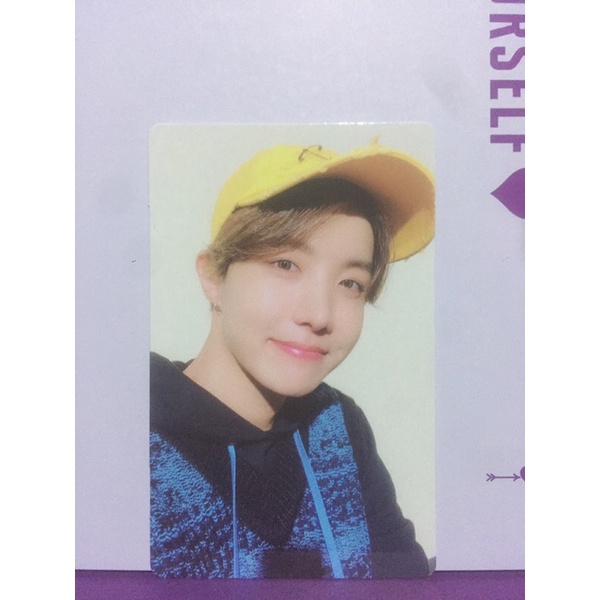 RPC PHOTOCARD JHOPE DVD BTS World Tour ‘Love Yourself : Speak Yourself’ [The Final]