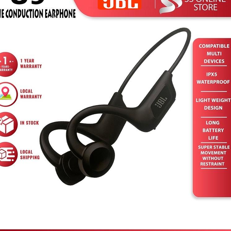 Langsung Atc [FREE SHIP]JBL U9 Nirkabel Bone Conduction Earphone BT5.2/IPX55, Low Latency Earphone K