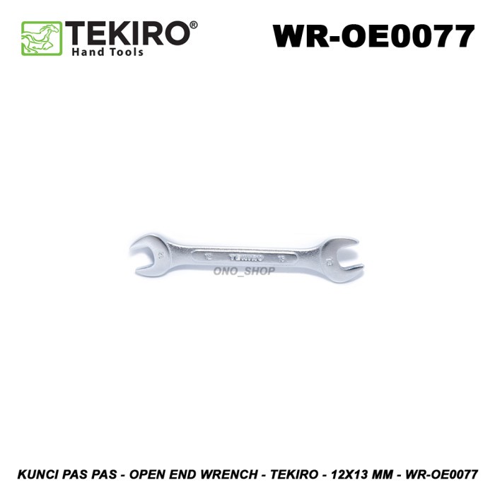Kunci Pas Pas - Open End Wrench - Tekiro - 12x13 mm - WR-OE0077 onosh00 Kualitas Baik