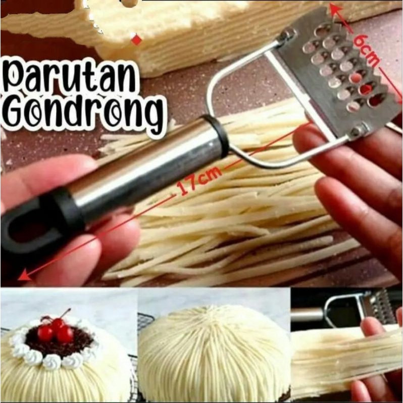 PARUTAN KEJU GONDRONG PANJANG CHEESE GREETER