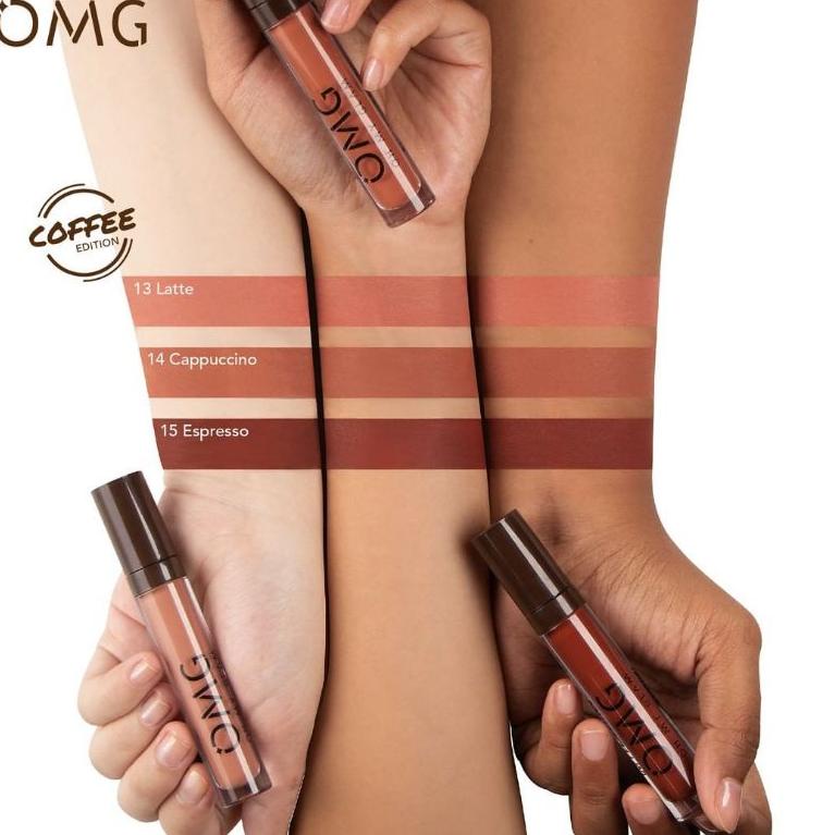 HOT ITEM ㊊ Lip Cream OMG Coffee Edition | Lip cream OMG 13 Latte | Lip cream OMG 14 Cappucino | Lip 