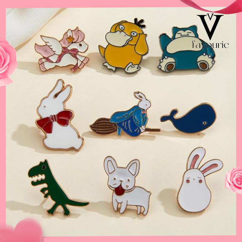 CODBros Peniti Premium Lucu Cute Pin Brooch Pin Bros Acrylic Akrilic Korean Style Cute Import  Pin Tas Lucu-FA