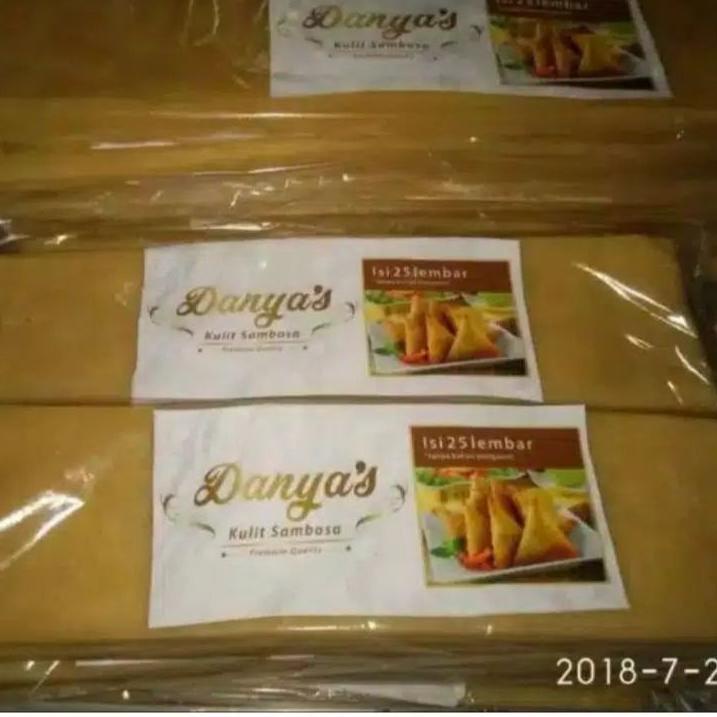 

>V44859) KULIT SAMOSA / SAMBOSA 6.8 CM x 30 CM SUPER SEDANG (isi 25 lembar)