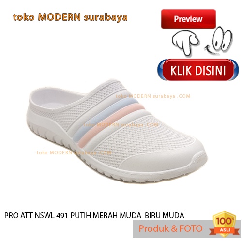 Sepatu sandal wanita karet anti air PRO ATT NSWP 491