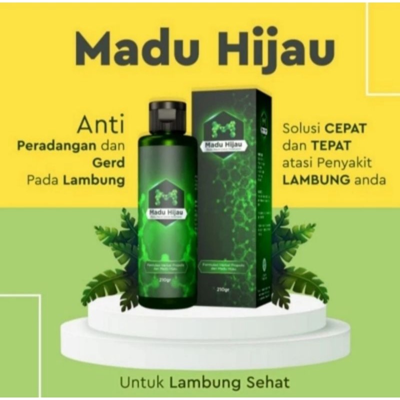 

Madu Hijau Solusi Cepat Dan Tepat Atasi Asam Lambung, Maag Gerd 200Gr