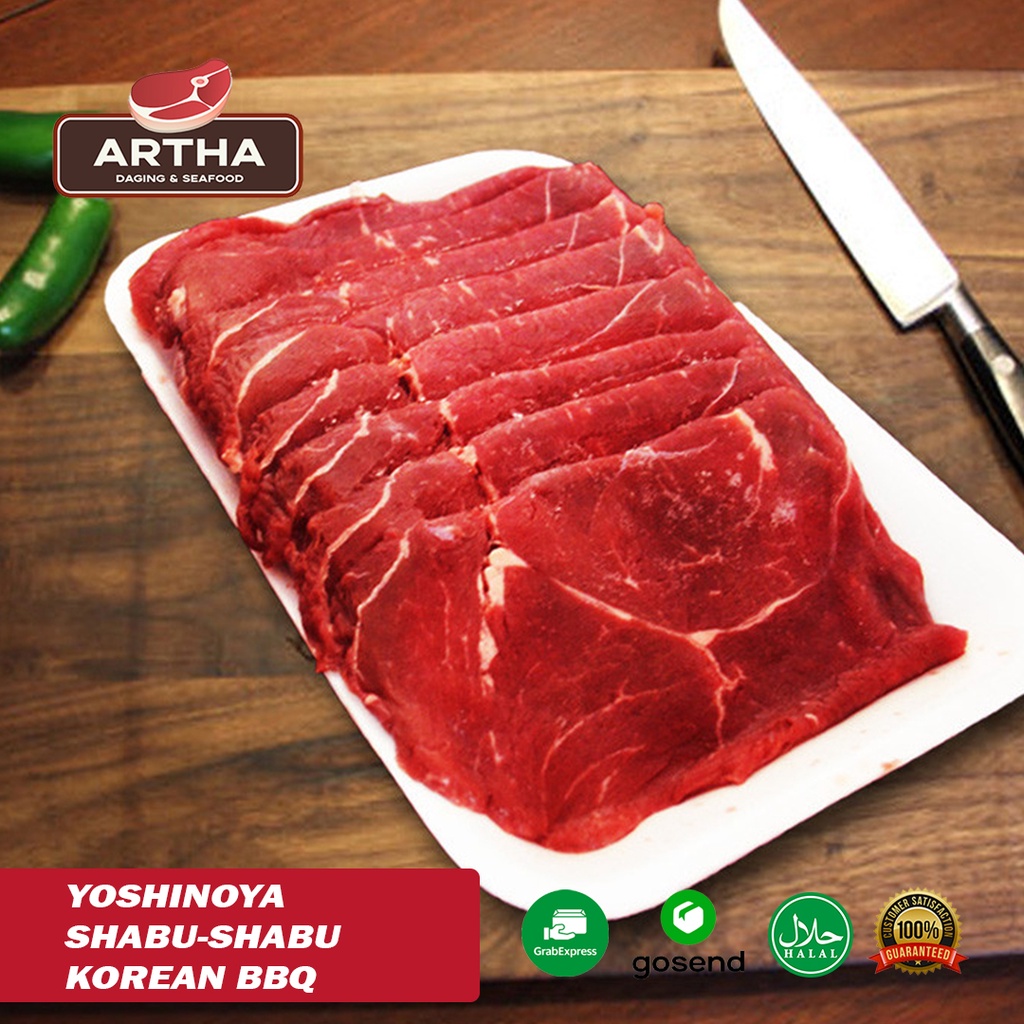 

DAGING SLICE SUKIYAKI LESS FAT // 500GR/1KG