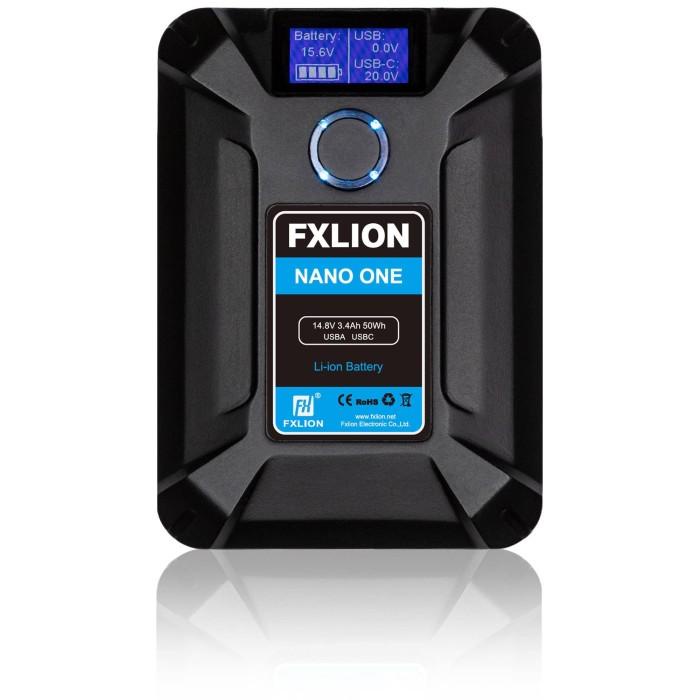 Fxlion Nano One Smart Micro V-Mount Battery Promo With Charger Kit