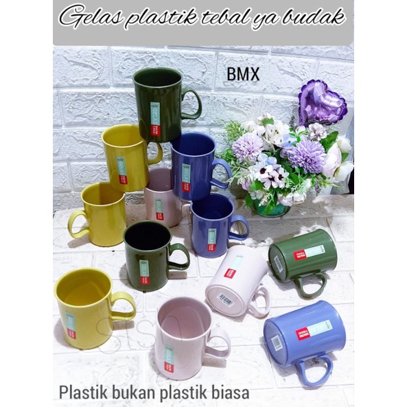 SET CANGKIR PLASTIK TABAL/LUSIN