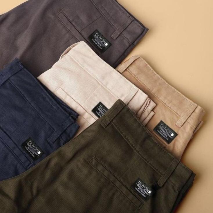 Sale Guyond,Fifty one denim, Celana Chino Pria bahan cotton streach,lentur model slimfit size 28-34