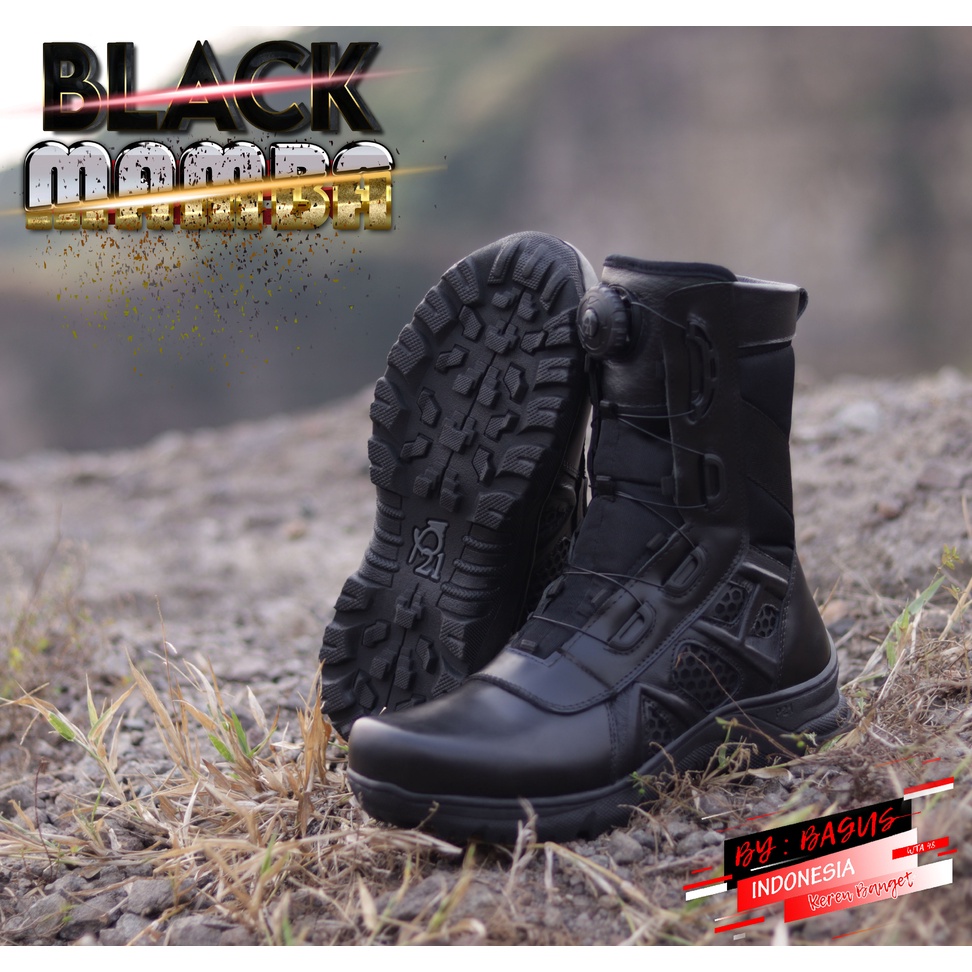 SEPATU PDL BLACK MAMBA P21