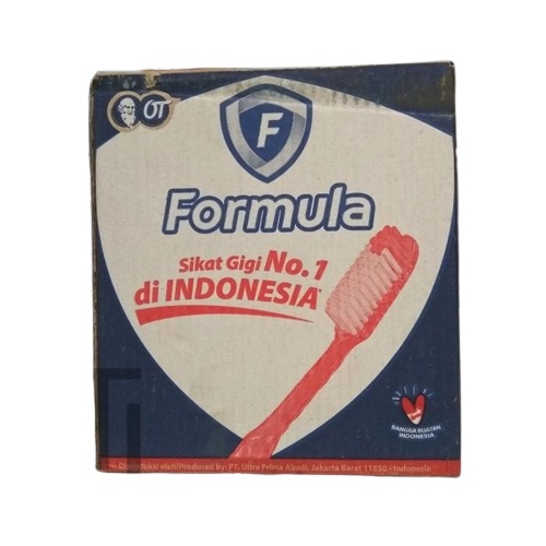 SIKAT GIGI LEMBUT DAN HALUS FORMULA 1 DUS = 72 PCS