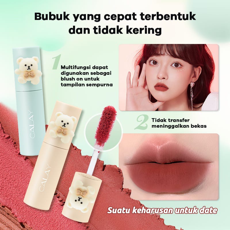 CALAY LIP MATTE LIP CREAM LONG LASTING 4 WARNA [SWEETSPACE]